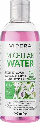 VIPERA - MICELLAR WATER - Regenerująca woda micelarna z Ennacomplex  - 400 ml