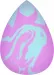 KillyS - MARBLE 3D Make Up Sponge - Gąbka do makijażu bez lateksu - MARMURKOWA