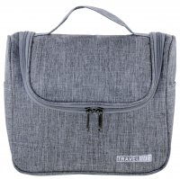 Inter-Vion - Traveling foldable cosmetic bag - 498 688 - GRAY
