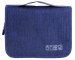 Inter-Vion - Folding cosmetic bag / organizer with hook - 498 687 - BLUE