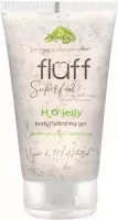 FLUFF - Superfood  - H₂O Jelly Body Hydrating Gel - Detoksykująca woda żelowa do ciała - Ogórek i Zielona Herbata - 150 ml