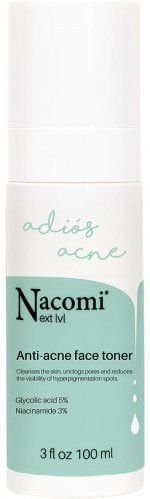 Nacomi Next Level - Adios Acne - Anti-Acne Face Toner - Przeciwtrądzikowy tonik do twarzy - 100 ml