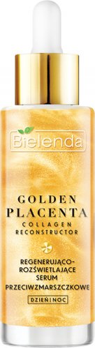 Bielenda - GOLDEN PLACENTA - Collagen Reconstructor - Regenerating and brightening anti-wrinkle serum - 30 g