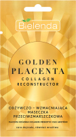 Bielenda - GOLDEN PLACENTA  - Collagen Reconstructor - Odżywczo-wzmacniająca maseczka przeciwzmarszczkowa - 8 g