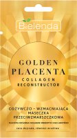 Bielenda - GOLDEN PLACENTA - Collagen Reconstructor - Nourishing and strengthening anti-wrinkle mask - 8 g