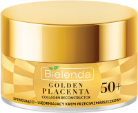 Bielenda - GOLDEN PLACENTA - Collagen Reconstructor 50+ - Liftingująco-ujędrniający krem przeciwzmarszczkowy - Dzień/Noc - 50 ml