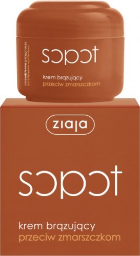 ZIAJA - SOPOT - Anti-wrinkle face bronzing cream - 50 ml