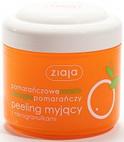 ZIAJA - Pomarańczowe masło - Peeling myjący z mikrogranulkami - 200 ml