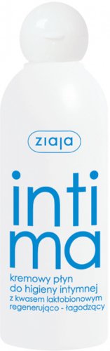 ZIAJA - INTIMA - Creamy intimate hygiene liquid - REGENERATING AND SOOTHING - 200 ml
