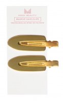 MANY BEAUTY - Makeup Hair Clips - 2 pieces - Golden