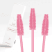 Many Beauty - Disposable eyelash brushes - Pink - 50 pcs