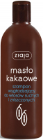 ZIAJA - Masło Kakaowe - Wygładzający szampon do włosów suchych i zniszczonych - 400 ml