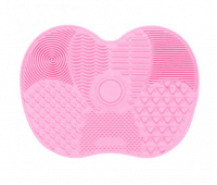 MANY BEAUTY - Express Brush Cleaning Mat - Silicone mat for washing brushes - Bright Pink