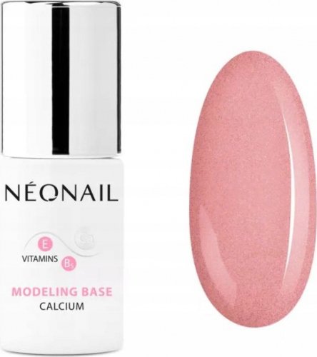 NeoNail - MODELING BASE CALCIUM - Kolorowa baza hybrydowa - 7,2 ml - 8620-7 PINK QUARTZ