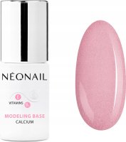 NeoNail - MODELING BASE CALCIUM - Colorful hybrid base - 7.2 ml - 8623-7 LUMINOUS PINK