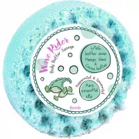 Bomb Cosmetics - Body Buffer Sponge - Shower sponge with natural essential oils - Wave Rider - 200 g