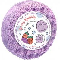 Bomb Cosmetics - Body Buffer Sponge - Gąbka pod prysznic z naturalnymi olejkami eterycznymi - Berry Bubbly - 200 g