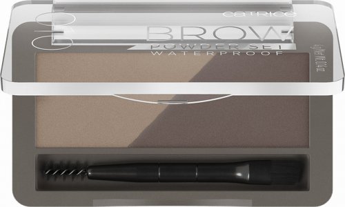 Catrice - Brow Powder Set - Wodoodporny zestaw pudrów do brwi - 010 ASH BLONDE