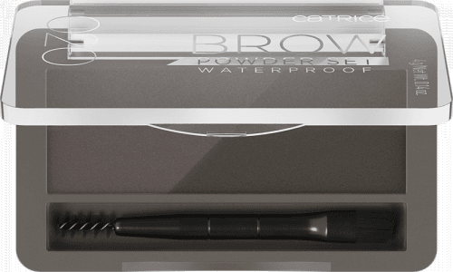 Catrice - Brow Powder Set - Wodoodporny zestaw pudrów do brwi - 020 ASH BROWN