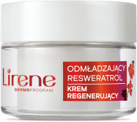 Lirene - Odmładzający Resweratrol 60+ - Regenerujący krem do twarzy - Dzień/Noc - 50 ml
