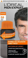 L'Oréal - MEN EXPERT - Farba One-Twist do siwych włosów - Dla mężczyzn - 04 Średni Brąz