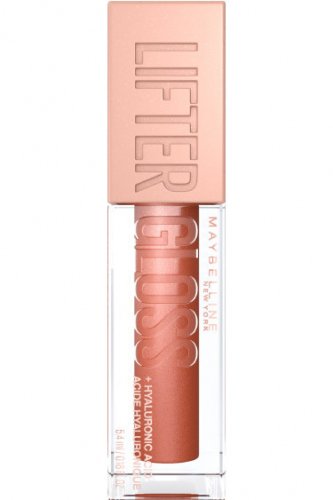 MAYBELLINE - LIFTER GLOSS + HYALURONIC ACID - Lip gloss with hyaluronic acid and vitamin E - 5.4 ml - 17 - COPPER