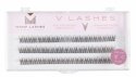 Many Beauty - Many Lashes - V-LASHES - Silk Eyelashes Individual - Silk eyelash tufts - Fish Tale - 0,10 mm STRONG - C-9mm - C-9mm