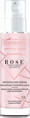 Bielenda - Crystal Glow - Rose Quartz - Kryształowe serum nawilżająco-rozświetlające do twarzy - 30 ml 