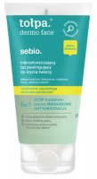 Tołpa - Dermo Face Sebio - Mikrozłuszczający żel peelingujący do mycia twarzy - 150 ml