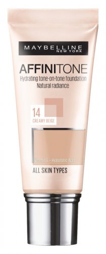 MAYBELLINE - AFFINITONE TONE - ON - TONE - Foundation - perfect match without mask effect - 14 - CREAMY BEIGE