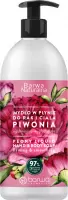 BARWA - Barwa Naturalna - Peony Liquid Hand & Body Soap - Firming and smoothing liquid hand soap - Peony - 500 ml