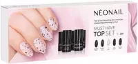 NeoNail - MUST HAVE TOP SET - Zestaw 5 topów hybrydowych - 9241 - 5 x 3 ml