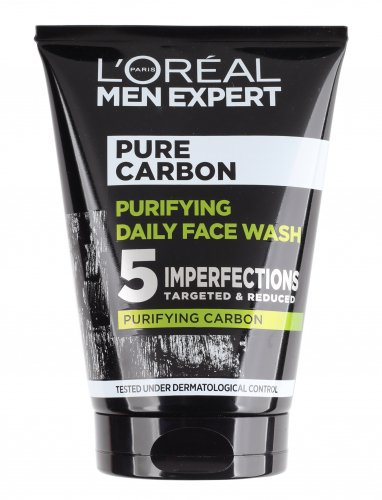 L'Oréal - MEN EXPERT - PURE CHARCOAL - Żel do mycia twarzy przeciw niedoskonałościom dla mężczyzn
