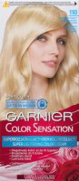 GARNIER - COLOR SENSATION - Permanent hair coloring cream - 110 Diamond Ultra Blonde