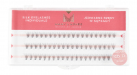 Many Beauty - Many Lashes - Silk Eyelashes Individuals - Jedwabne rzęsy w kępkach - 10D - 0,10mm Standard - D-9mm - D-9mm