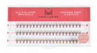Many Beauty - Many Lashes - Silk Eyelashes Individuals - Jedwabne rzęsy w kępkach - 10D - 0,10mm Standard - CC-9mm - CC-9mm