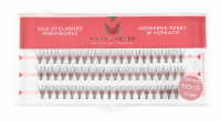 Many Beauty - Many Lashes - Silk Eyelashes Individuals - Silk tufts eyelashes - 10D - 0,10 mm Standard - D-12mm - D-12mm