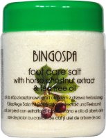 BINGOSPA - Foot salt with horse chestnut extract and tea tree oil - 550 g