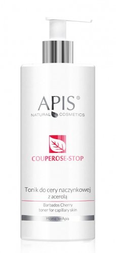 APIS - Home for terApis - Couperose-Stop - Barbados Cherry Toner - Toner for couperose skin with acerola - 300 ml