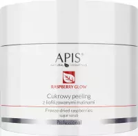 APIS - Raspberry Glow - Freeze-dried Raspberries Sugar Scrub - 220 g
