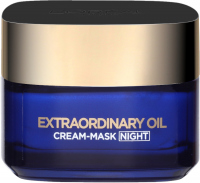 L'Oréal - NUTRI-GOLD - Olejkowy rytuał - Odżywczy krem-maska do twarzy na noc - 50 ml