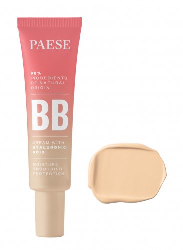 PAESE - BB Cream with Hyaluronic Acid  - 30 ml - 02N BEIGE