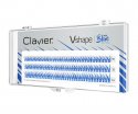 Clavier - Vshape - Colour Edition - Kolorowe kępki rzęs  - MIX BLUE - MIX BLUE