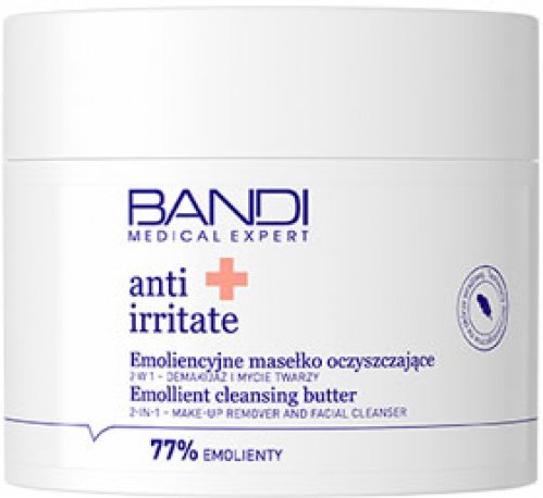 BANDI MEDICAL EXPERT - Anti Irritate + - Emollient Cleansing Butter - Emoliencyjne masełko oczyszczające do demakijażu i mycia twarzy - 90 ml
