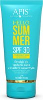 APIS - HELLO SUMMER - Waterproof sunscreen body lotion with cocoa butter - SPF30 - 200 ml