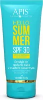APIS - HELLO SUMMER - Waterproof sunscreen body lotion with cocoa butter - SPF30 - 200 ml
