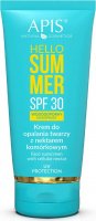 APIS - HELLO SUMMER - Face Sunscreen with Cellular Nectar - Wodoodporny krem do opalania twarzy z nektarem komórkowym - SPF30 - 50 ml 
