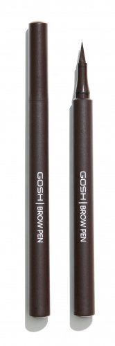 GOSH - Brow Pen - Pisak do stylizacji brwi - 1.1 ml - 003 DARK BROWN