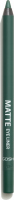 GOSH - Matte Eye Liner - Wodoodporna matowa kredka do oczu - 1,2 g - 012 FOREST GREEN - 012 FOREST GREEN