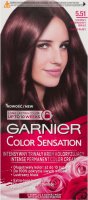 GARNIER - COLOR SENSATION - Trwały krem koloryzujący do włosów - 5.51 Ciemny Rubinowy Brąz